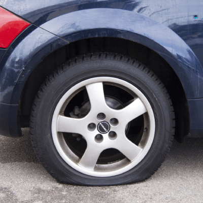 FLAT TIRE CHANGE